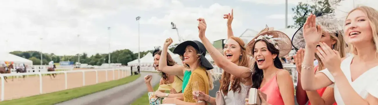 People at races