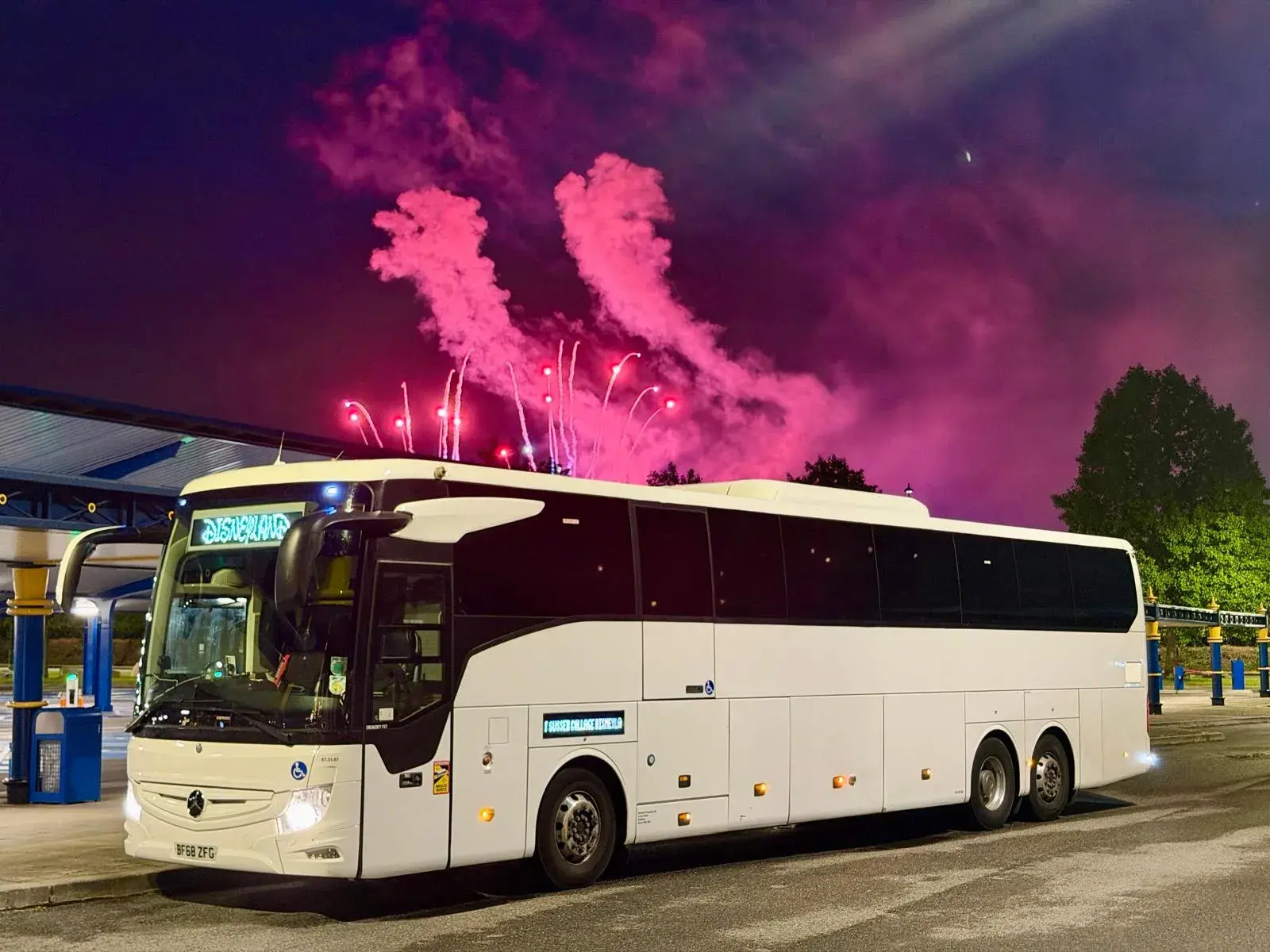 Coach at Disneyland